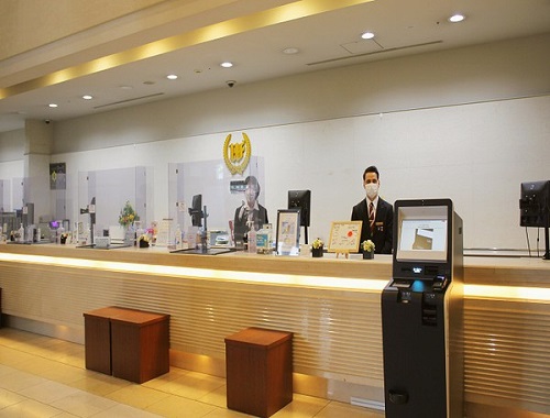 Hotel lobby